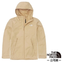 【The North Face】男 戶外休閒防風防潑水透氣外套.夾克.風衣_4UDN-LK5 卡其