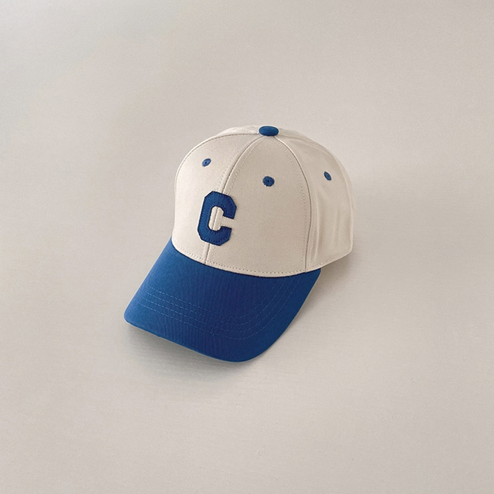 【Baby童衣】兒童撞色字母C帽 男女童棒球帽 遮陽帽 89014