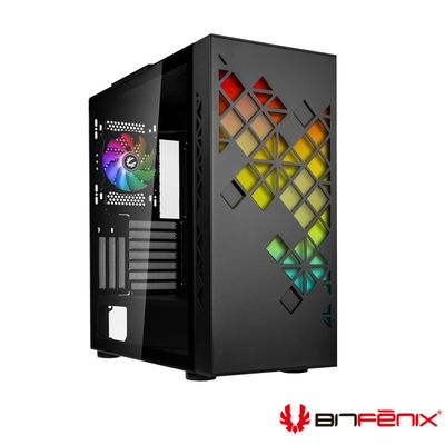 BitFenix 火鳥 Tracery{B} E-ATX 電腦機殼(黑色)