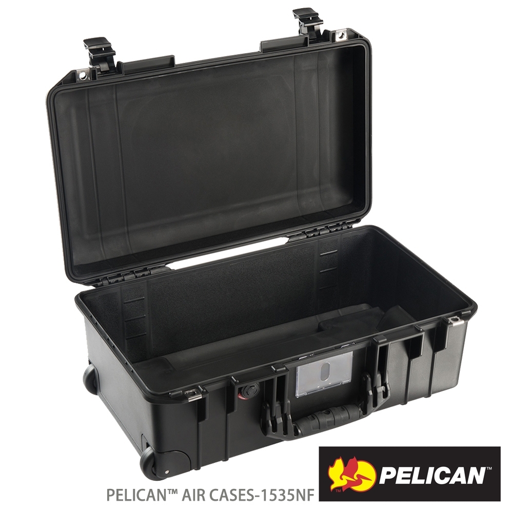 美國 PELICAN 1535AirNF 輪座拉桿超輕氣密箱-空箱(黑)