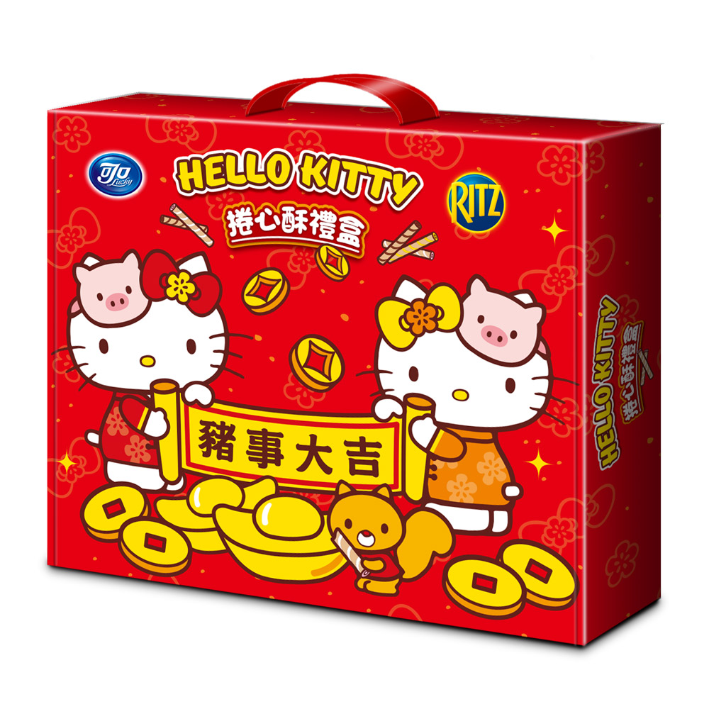 Hello Kitty 捲心酥禮盒(374g)