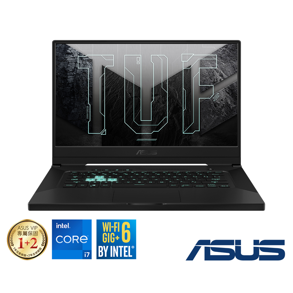 ASUS FX516PR 15吋電競筆電 (i7-11370H/RTX3070/8G/512G SSD/TUF Dash F15)