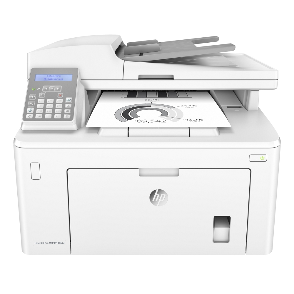 HP LaserJet Pro MFP M148fdw 無線WiFi黑白雷射傳真四合一印表機