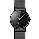 BRAUN德國百靈 極簡超薄設計 不鏽鋼編織石英錶 –黑色/38mm product thumbnail 1