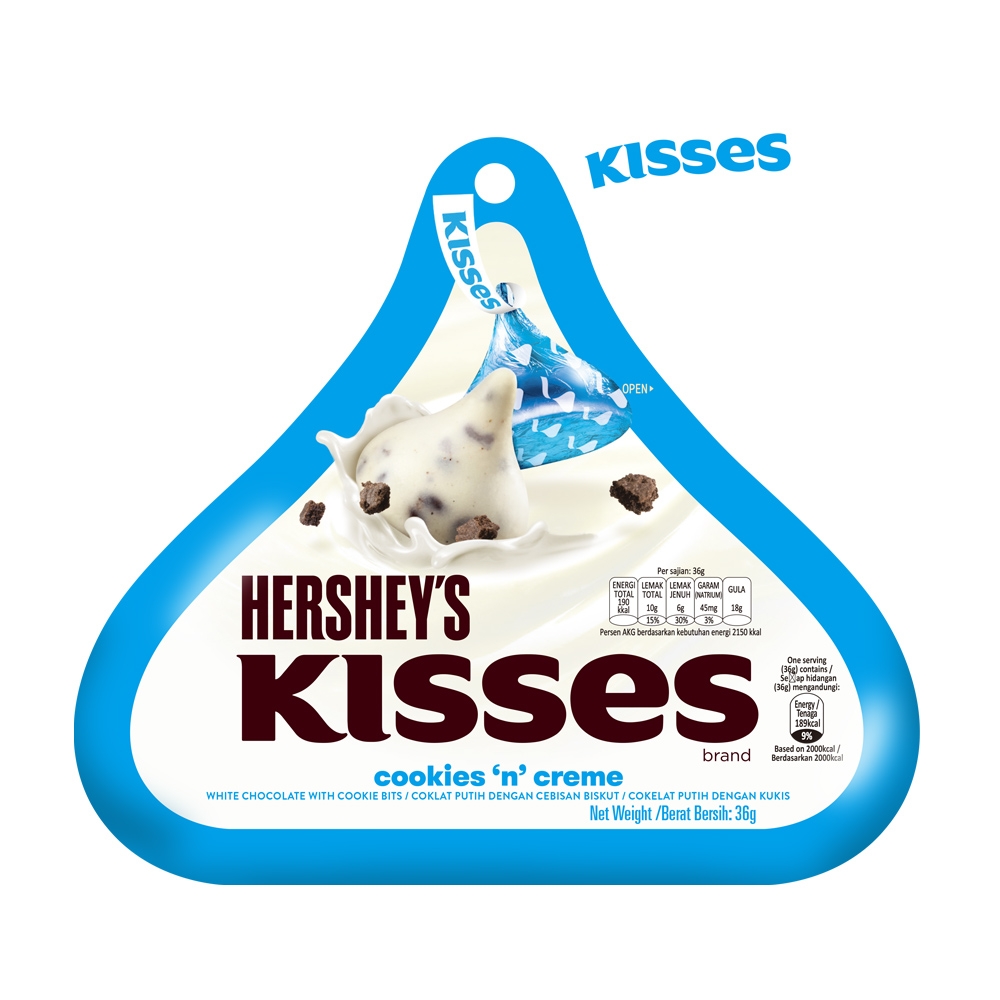 Hersheys好時 Kisses巧酥白巧克力(36g)