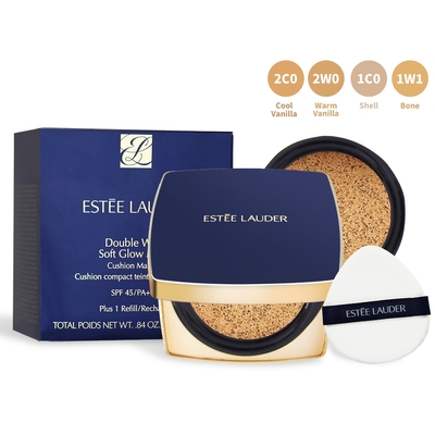 ESTEE LAUDER 雅詩蘭黛 粉持久完美鎖妝氣墊粉餅SPF45/PA+++24g-多色可選-百貨公司貨