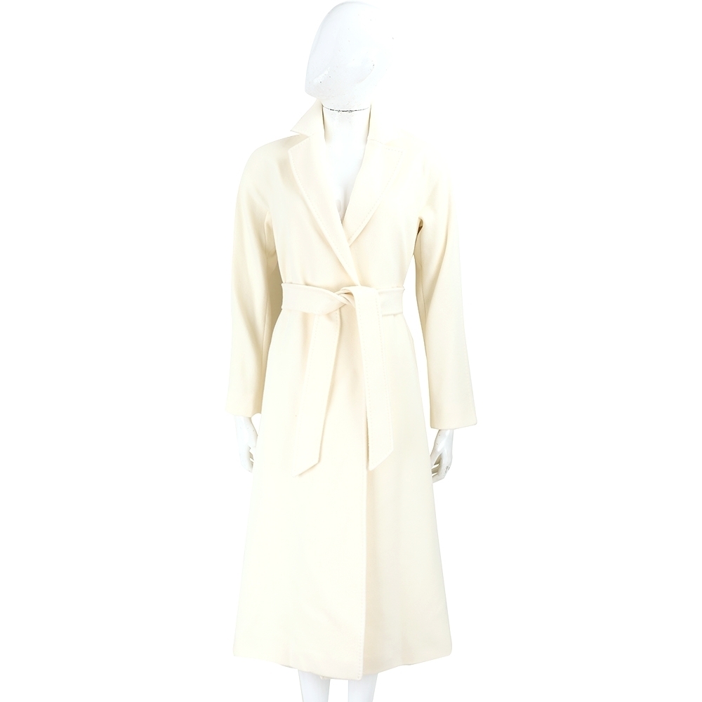 Max Mara Prater 100%羊毛長袍式綁帶大衣-5款可選 product image 1