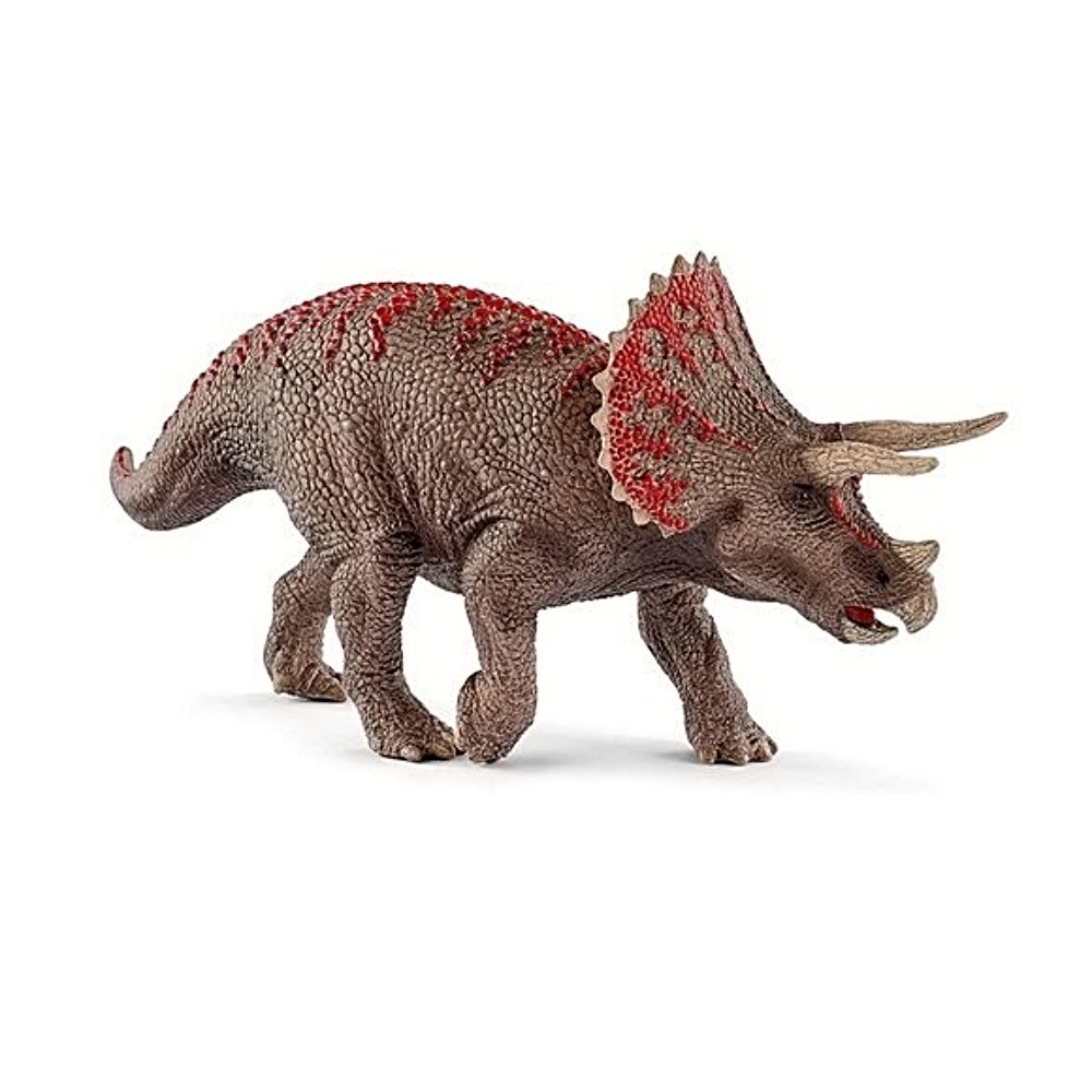 任選 德國Schleich 史萊奇奇幻世界 傳說巨龍 三角龍(紅)_SH15000