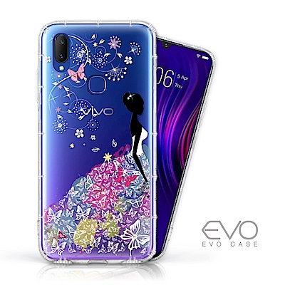 EVO CASE vivo V11i 奧地利水鑽彩繪防摔殼-花嫁