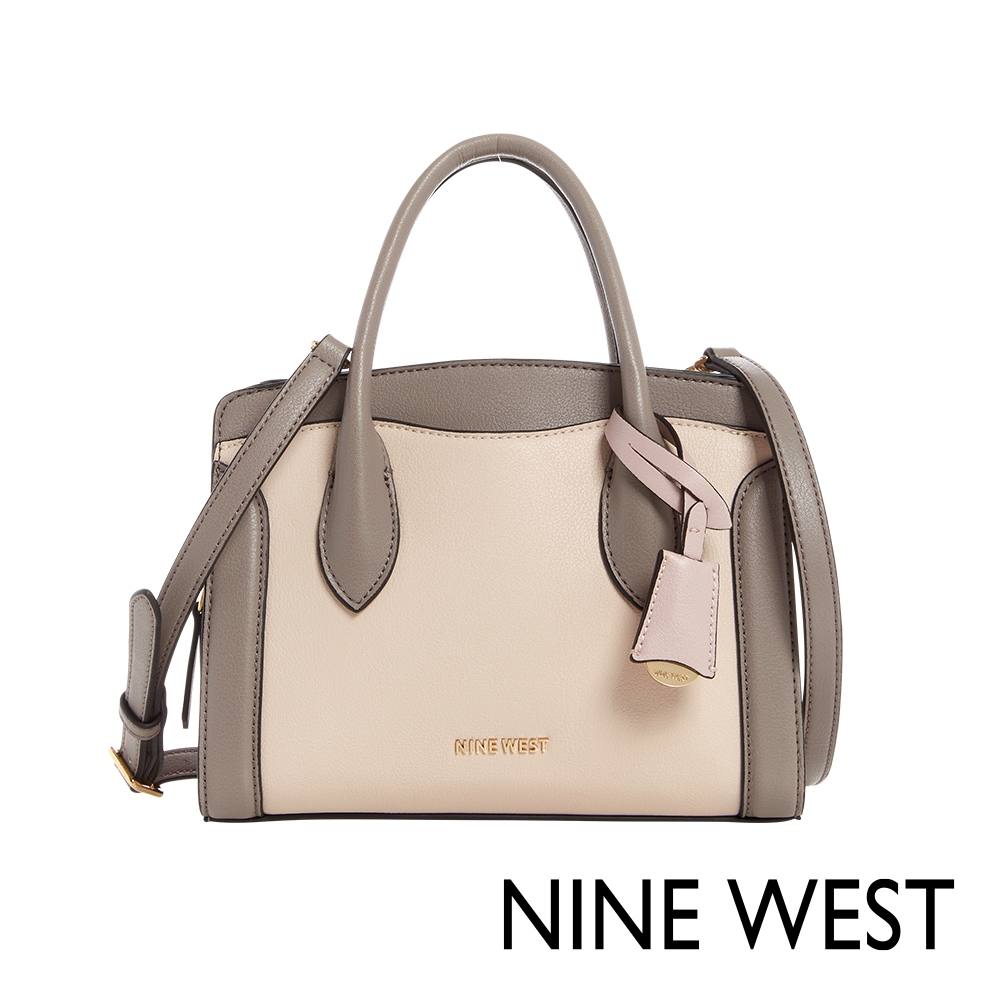 NINE WEST CRAWFORD手提/斜背劍橋小包-拼接色(115805)