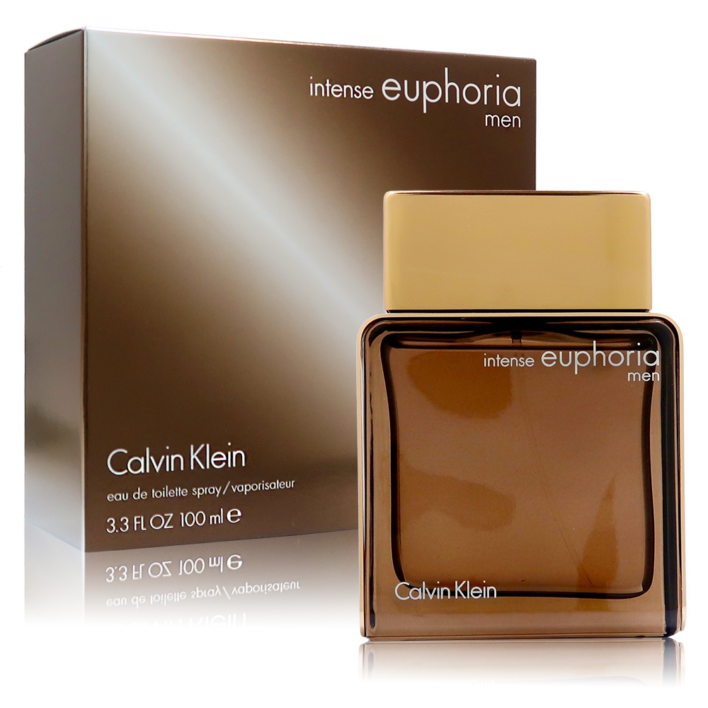 CALVIN KLEIN EUPHORIA INTENSE 極致誘惑男性淡香水100ML