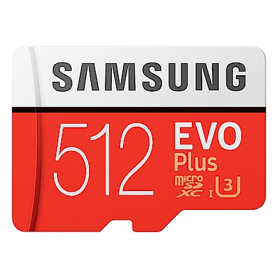 Samsung三星 EVO Plus microSDXC 512GB 高速記憶卡 公司貨