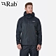 【RAB】Downpour Jacket 高透氣防水外套 男款 石墨灰 #QWF61 product thumbnail 1