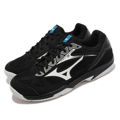 Mizuno 排球鞋 Cyclone Speed 2 男鞋 美津濃 輕量 衝擊 透氣 膠底 抓地 耐磨 黑白 V1GA1980-45