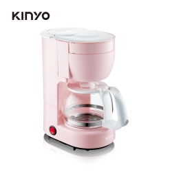 KINYO四杯滴漏式咖啡機 粉色 CMH7530PI