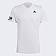 Adidas Club 3str Tee GL5401 男 短袖 上衣 T恤 運動 網球 休閒 透氣 愛迪達 白 product thumbnail 1