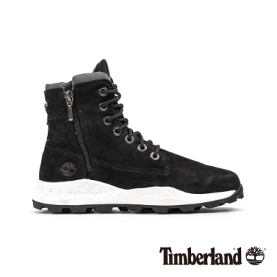 Timberland 男款黑色磨砂革靴|A28FK