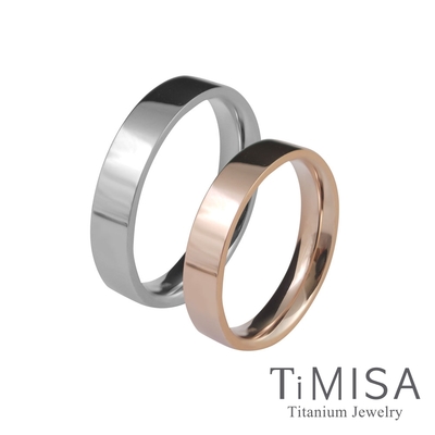 TiMISA 簡約時尚-細版(兩色可選) 純鈦戒指