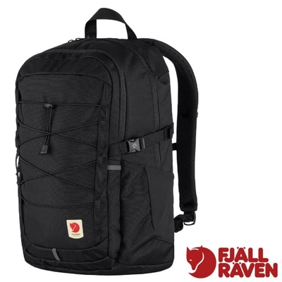 【Fjallraven 北極狐】Skule 28L 輕量多功能日用通勤後背包_23346-550 黑