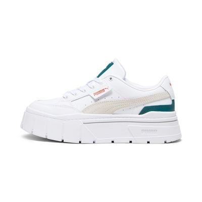 PUMA Mayze Stack Wns 女休閒鞋-白米綠-38436316