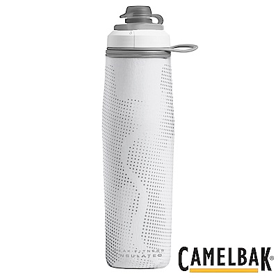 《CAMELBAK》運動保冰噴射水瓶 象牙白 750ml (CB1877101075)