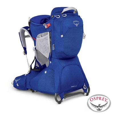 OSPREY 新款 Poco Plus Child Carrier 26L 網架式透氣嬰兒背架背包_天空藍