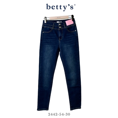 betty’s專櫃款 窄管彈性百搭水洗牛仔褲(共二色)