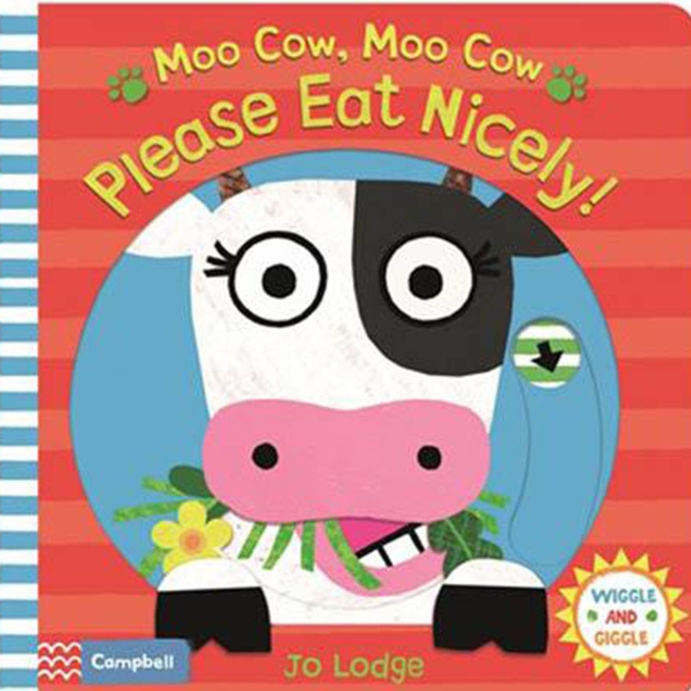 Moo Cow, Moo Cow, Please Eat Nicely! 推拉硬頁書 | 拾書所