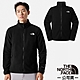 【The North Face】男 拼接舒適保暖立領抓絨外套/夾克_83O9-JK3 黑 product thumbnail 1