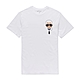 KARL LAGERFELD 老佛爺 熱銷印刷圖案短袖T恤-白色 product thumbnail 1
