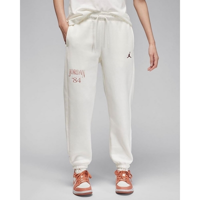 Nike AS W J BRKLN FLC JORDAN PANT 女運動長褲-白-FN5441133