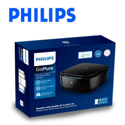 【Philips 飛利浦】PHILIPS 飛利浦APP智能車用除菌空氣清淨機GP7101