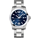 LONGINES 浪琴 官方授權 Conquest 征服者300米機械錶-藍/43mm L3.778.4.96.6 product thumbnail 1