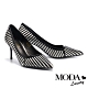 高跟鞋 MODA Luxury 前衛時髦撞色異材質尖頭高跟鞋－黑 product thumbnail 1