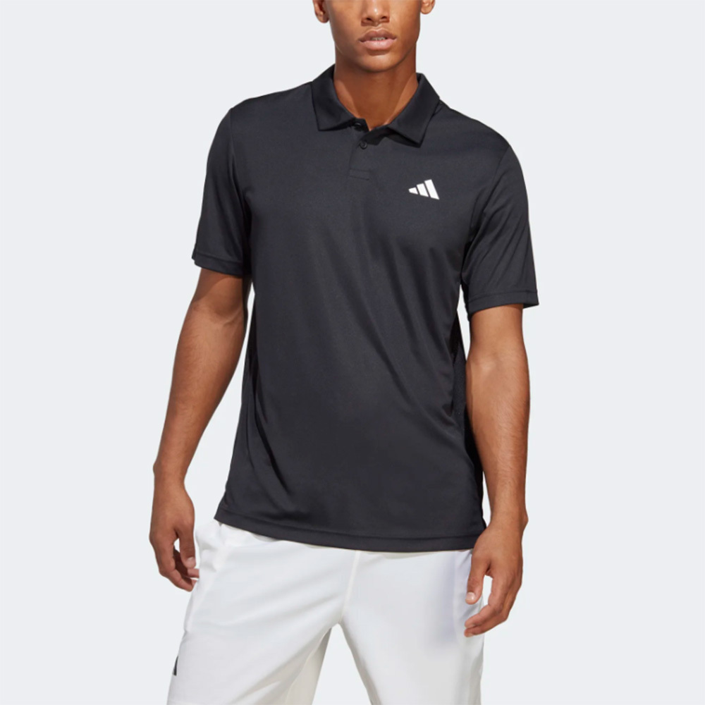 Adidas Club Polo [HS3278] 男短袖上衣POLO衫運動網球休閒吸濕排汗亞洲版黑, adidas