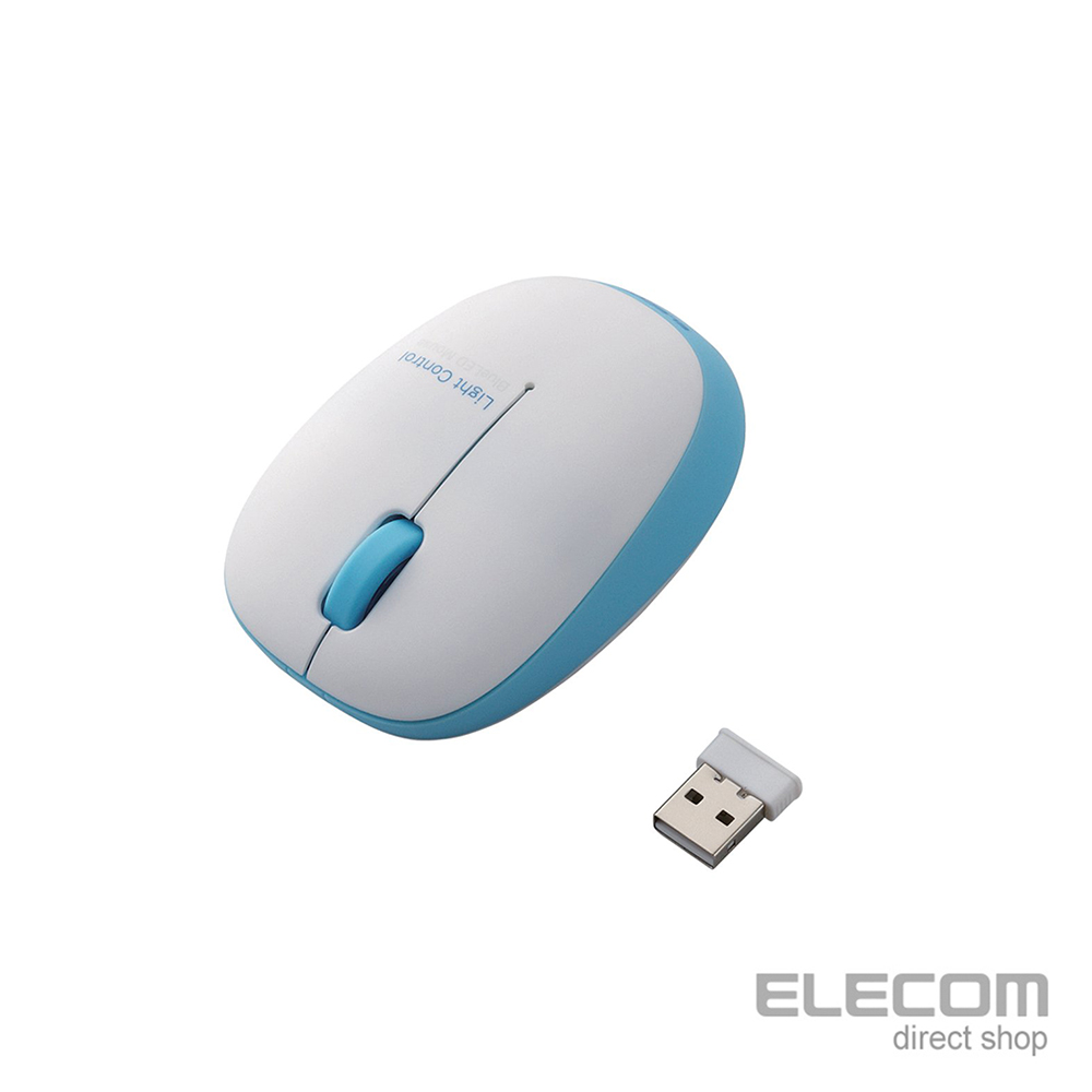 ELECOM 輕巧疲勞減輕無線滑鼠