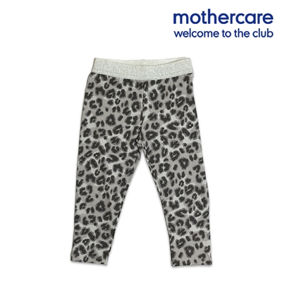 mothercare 專櫃童裝 豹紋圖案長褲 (18個月-8歲)