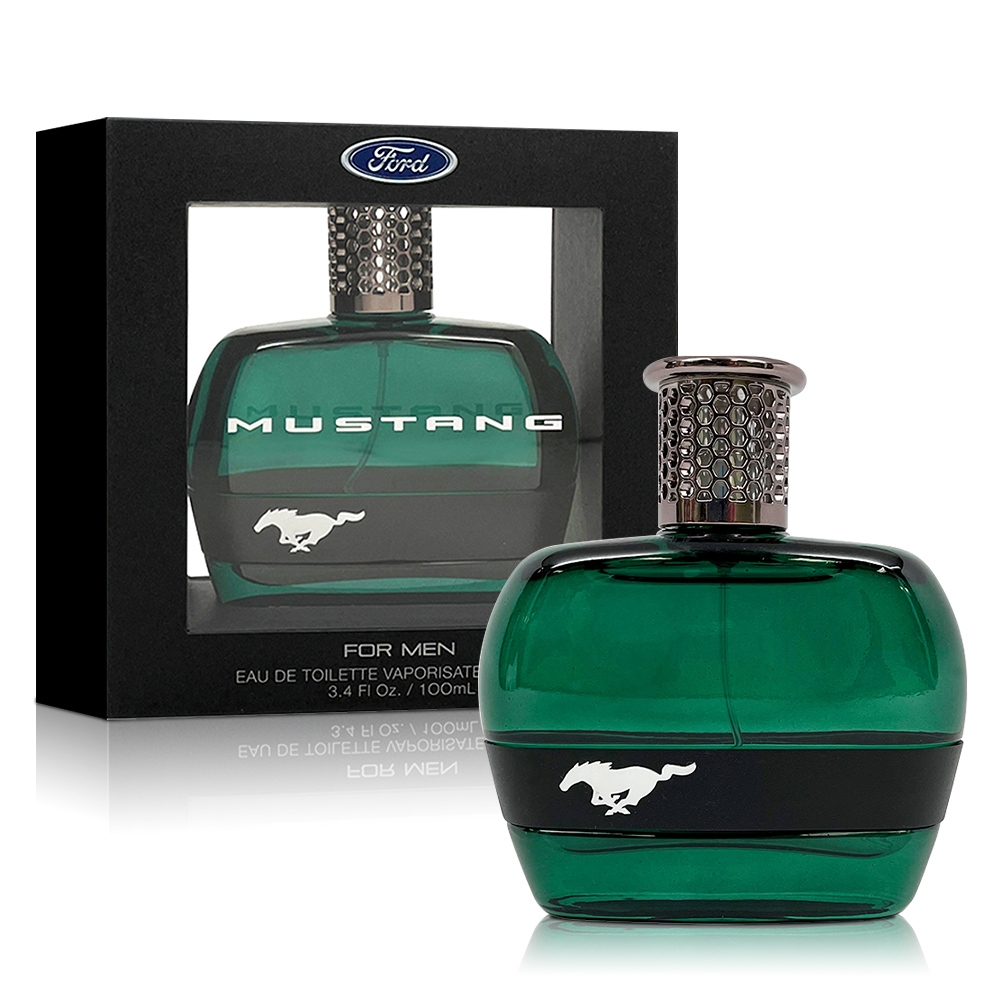 FORD MUSTANG 福特野馬 美式傳奇綠鑽男性淡香水100ml-原廠公司貨