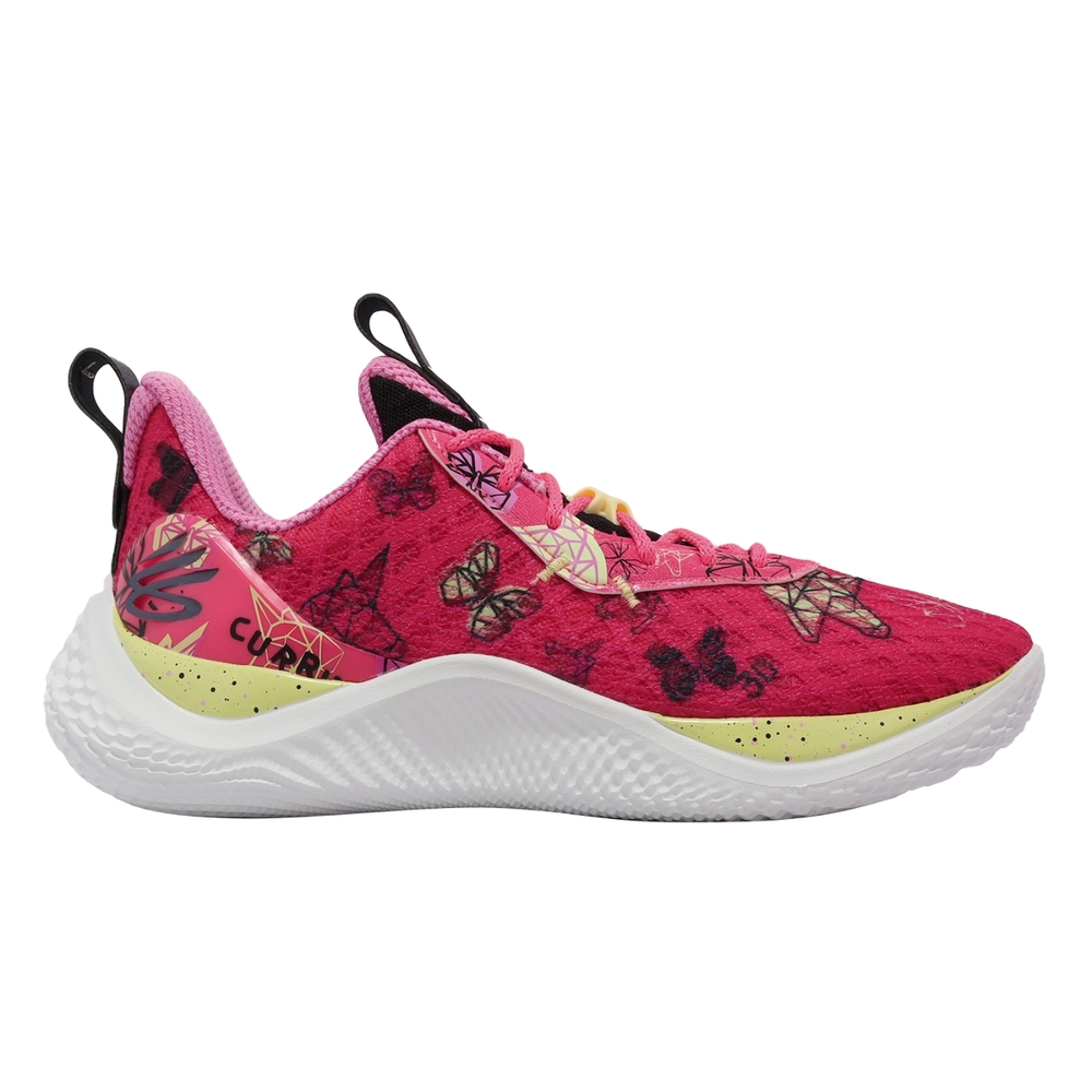 Under Armour 籃球鞋Curry 10 Girl Dad 男鞋粉黑10代緩震運動鞋