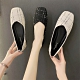 KEITH-WILL時尚鞋館-時尚元素韓系豆豆鞋(娃娃鞋/休閒鞋/平底鞋)(共2色) product thumbnail 1