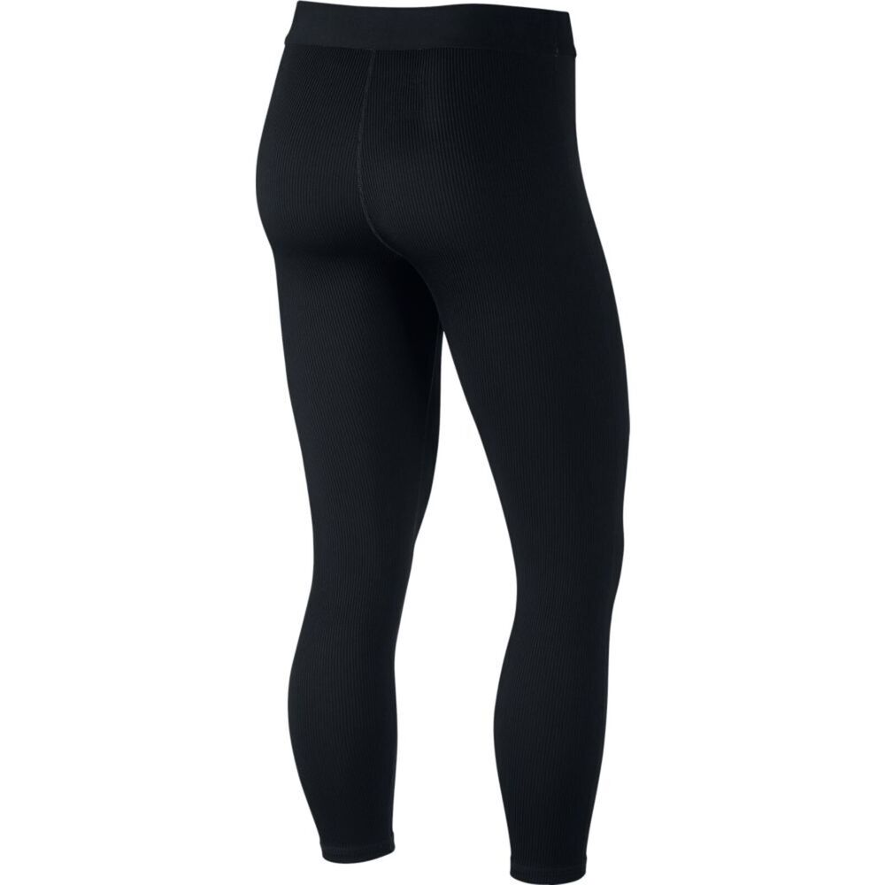 NIKE 耐吉】緊身褲Yoga 7/8 Leggings 高腰黑吸濕快乾瑜珈內搭運動