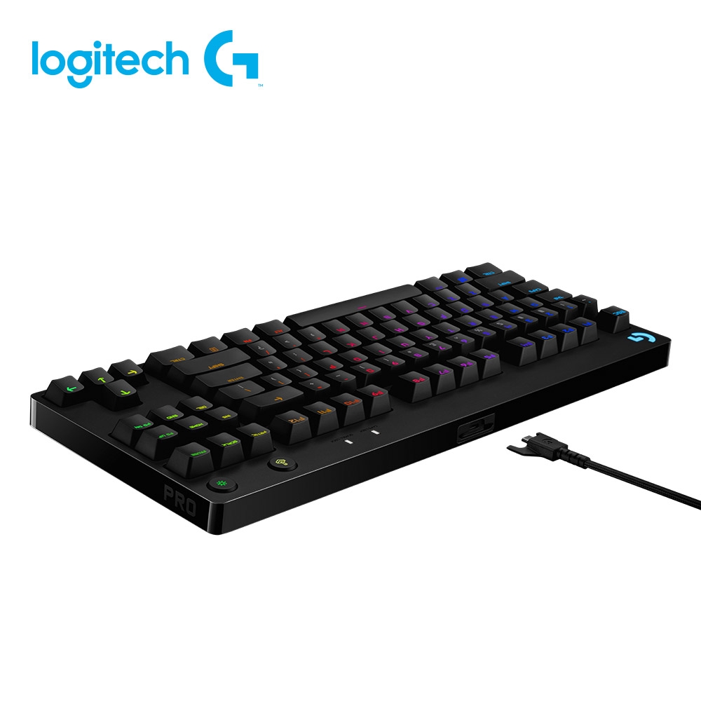 羅技logitech G PRO青軸V2 職業級競技機械式電競鍵盤| 電競/機械有線