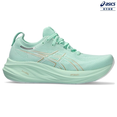 ASICS 亞瑟士 GEL-NIMBUS 26 (D) 女款 寬楦 緩衝 慢跑鞋 1012B602-300