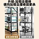 【5層】折疊置物架 置物架 層架 收納架 廚房收納 移動推車 儲物架 多層 多功能 菜籃 免安裝 product thumbnail 2