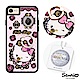 三麗鷗 Kitty iPhoneSE(第二代/2020)/8/7/6s 4.7吋施華彩鑽減震指環扣手機殼-蕾絲凱蒂 product thumbnail 2