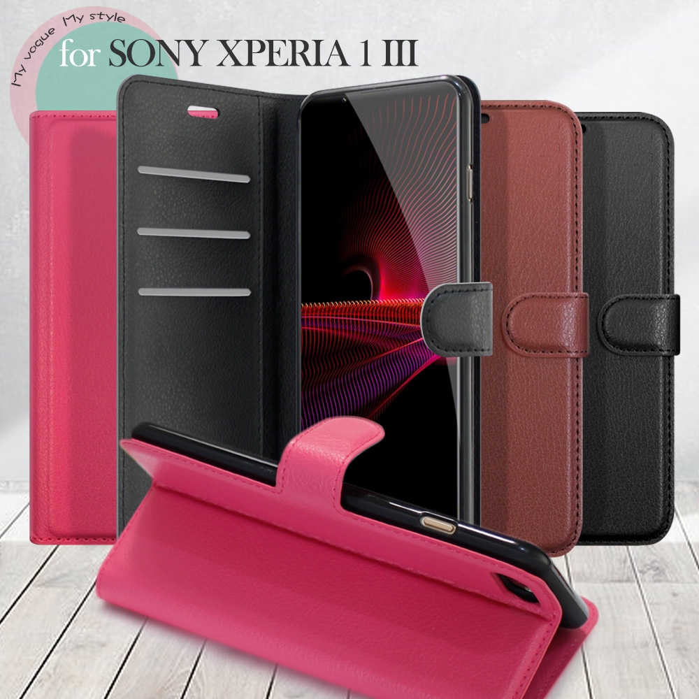 Dapad for SONY XPERIA 1 III 百搭時代多卡式夾層皮套