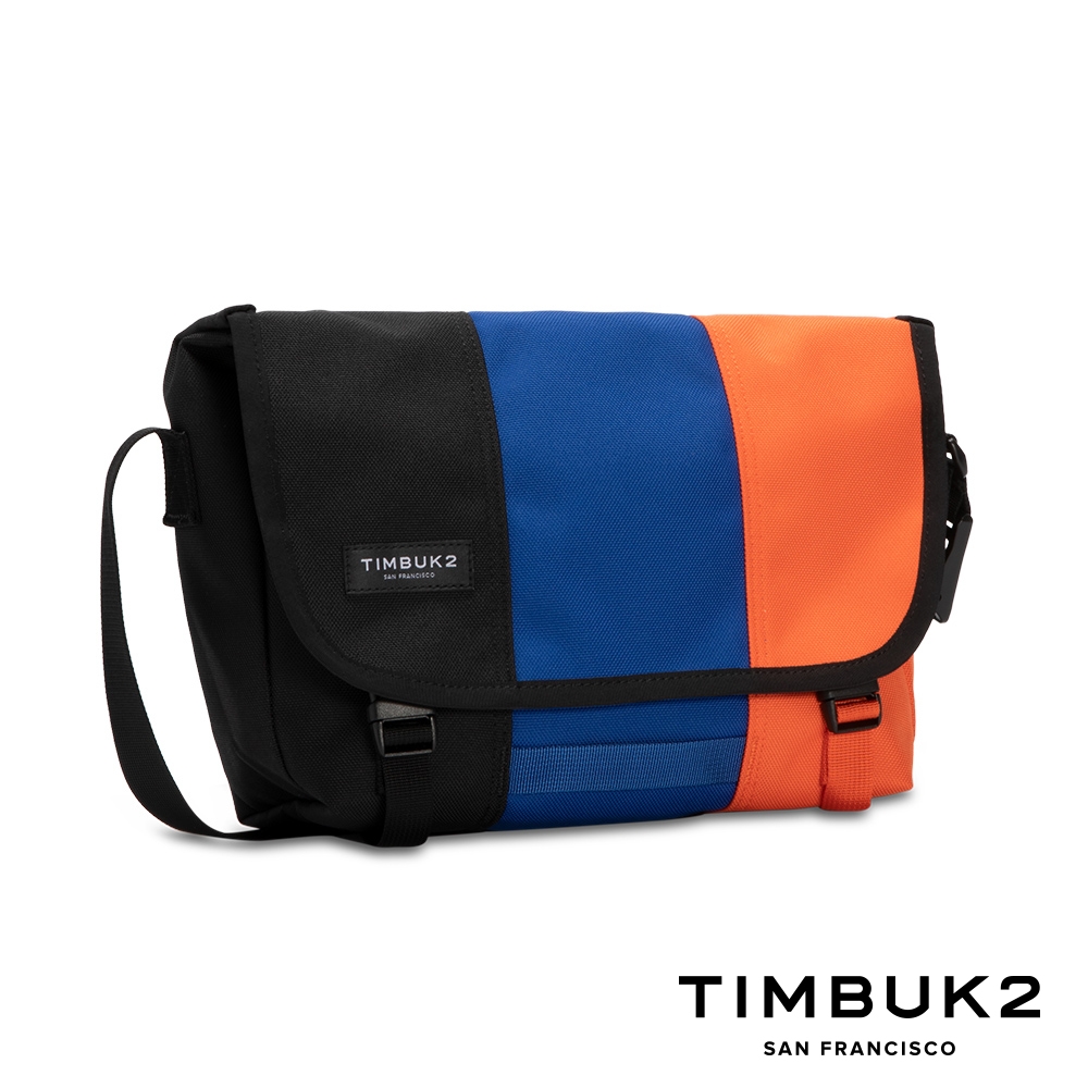 Timbuk2 Classic Messenger 11 吋經典平板郵差包 - 藍橘黑拼色
