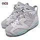 Nike W Air Jordan 6 Retro 喬丹 休閒 薄荷綠 Mint Foam 男女鞋 女鞋男段 情侶鞋 DQ4914103 product thumbnail 1