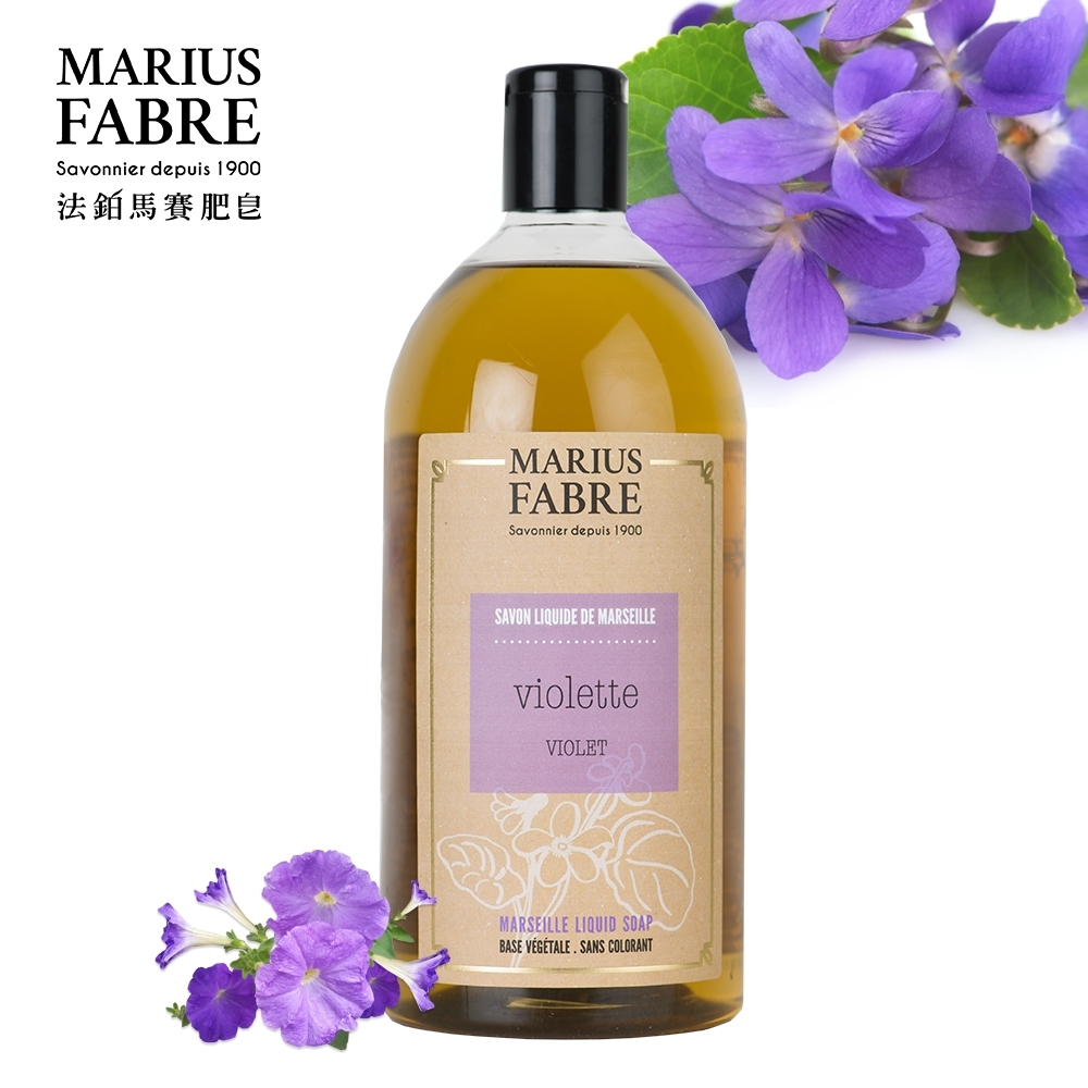 法國法鉑-紫羅蘭草本液體皂-1000ml-瓶