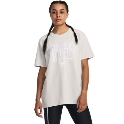 【UNDER ARMOUR】UA 女 Pjt Rock Hwt Campus 短T-Shirt_人氣新品